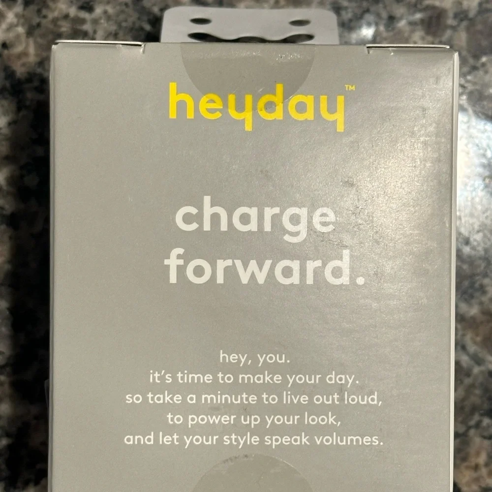 Heyday Soft-Touch Fast Charging Cable and Wall Charger - Light Purple